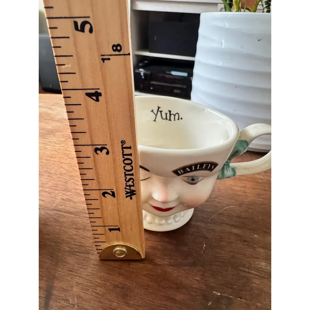 Vintage 1996 Limited Edition Baileys Irish Cream Winking Face Sugar/Creamer Set